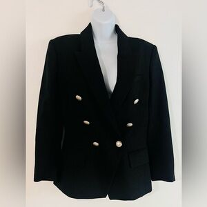 L’Agence Double Breasted Blazer 4 NEW!